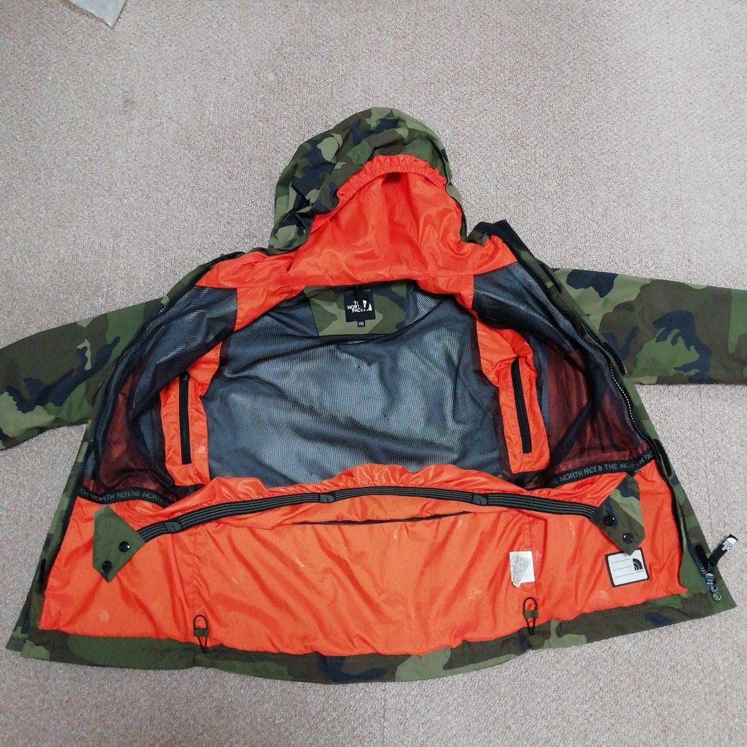 ノースフェイス　スクープジャケット　130　迷彩