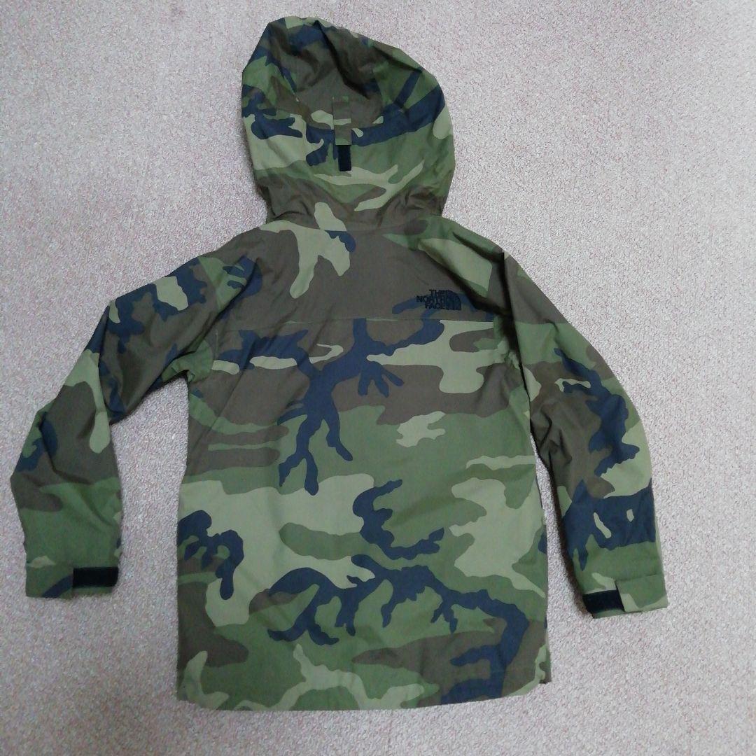 ノースフェイス　スクープジャケット　130　迷彩