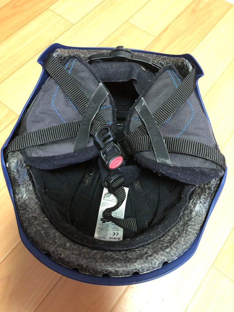 uvex スキー・スノボ用ヘルメット　55-59cm　マットカラー　ネイビー