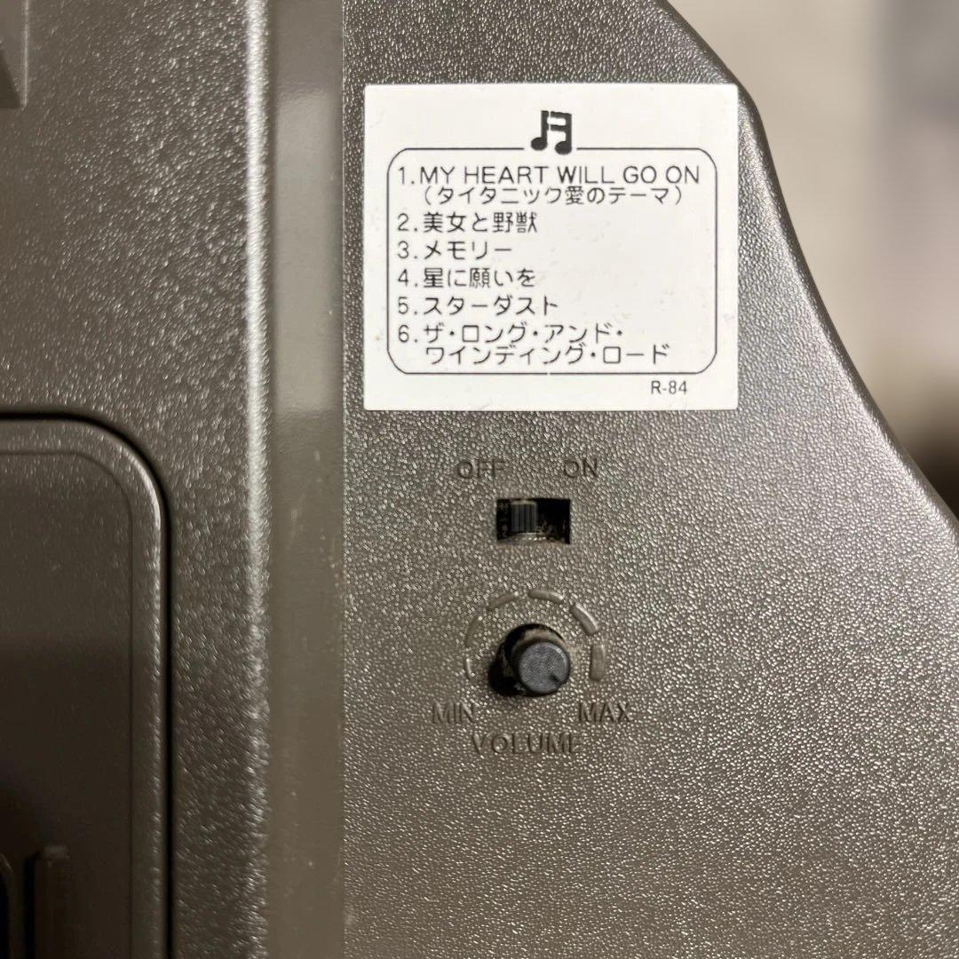 タケちゃん4645 SEIKO 電波クロックからくりメロディ付き掛時計