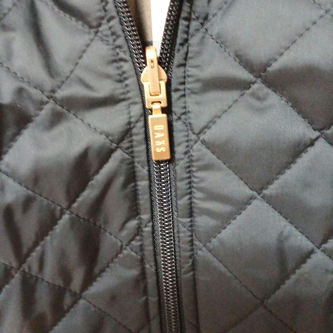 DAKS　4wayインナーキルティングベスト　ナイロンジャケット　ダークネイビー