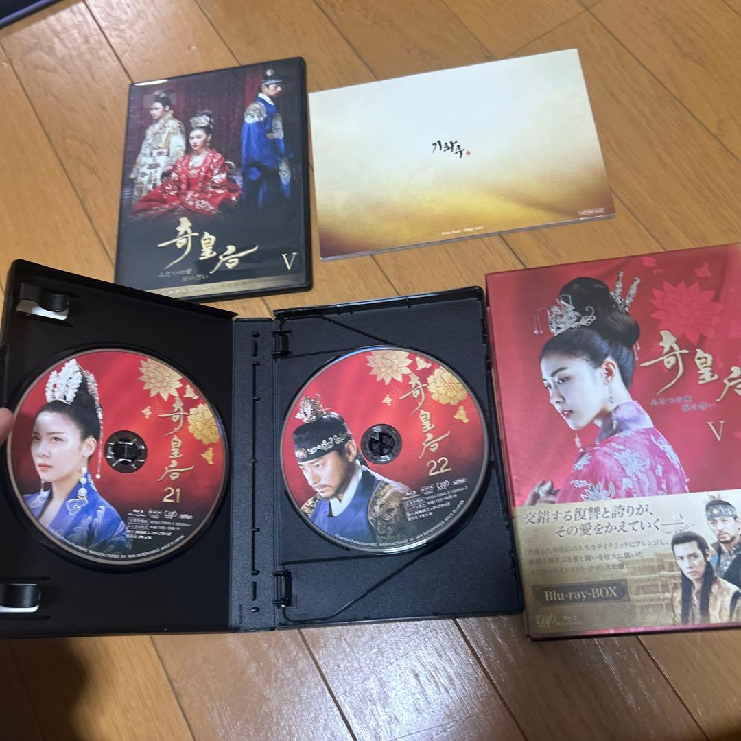 韓国時代劇「奇皇后-ふたつの愛 涙の誓い- 」Blu-ray ＆DVD 全5巻