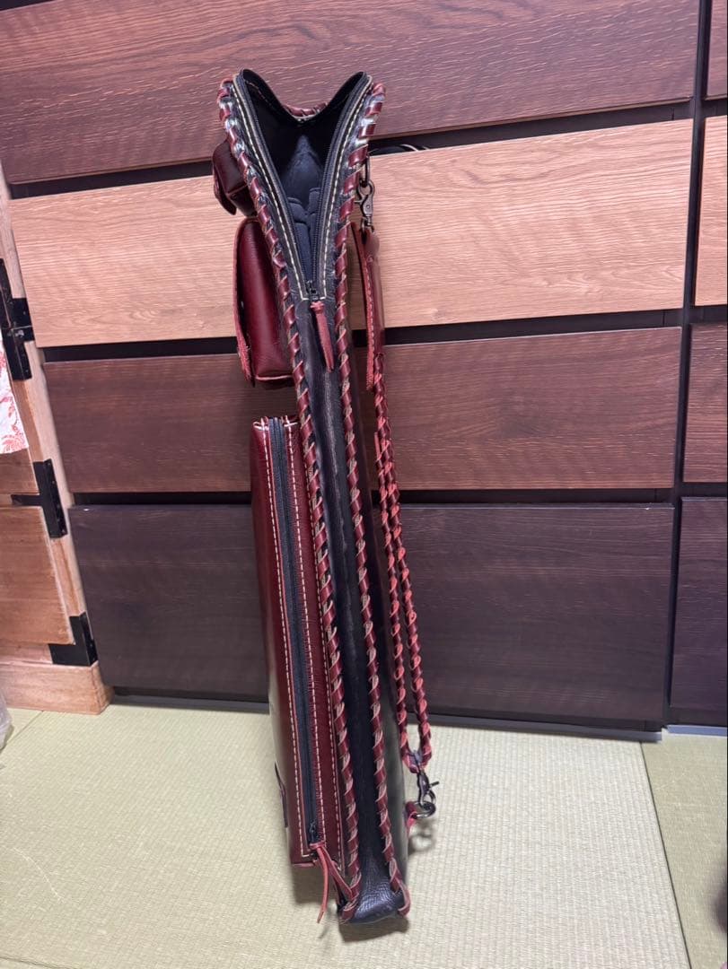 OWL 2×4 キューケース　ワインレッド