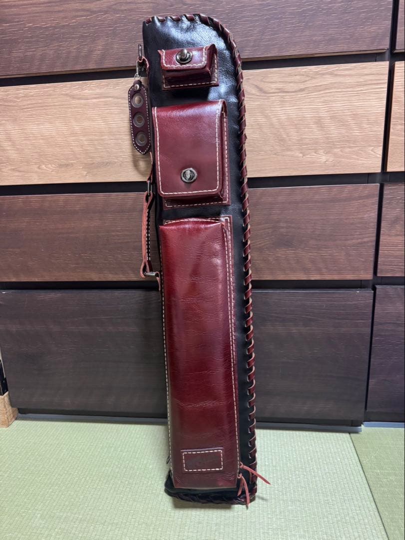 OWL 2×4 キューケース　ワインレッド