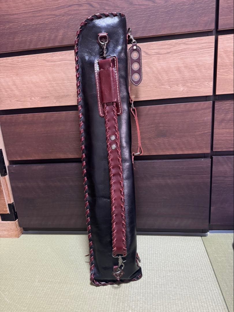 OWL 2×4 キューケース　ワインレッド