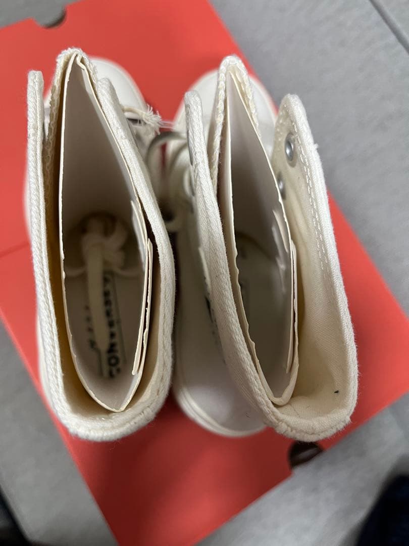 日本未発売コンバース　チャックテイラー ヒールハイカット 韓国　厚底コンバース