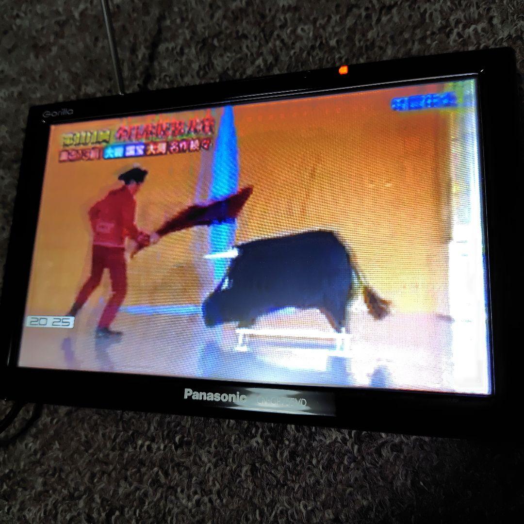 美品♦2021年地図♦７インチ　Panasonic ゴリラCN-GP755VD