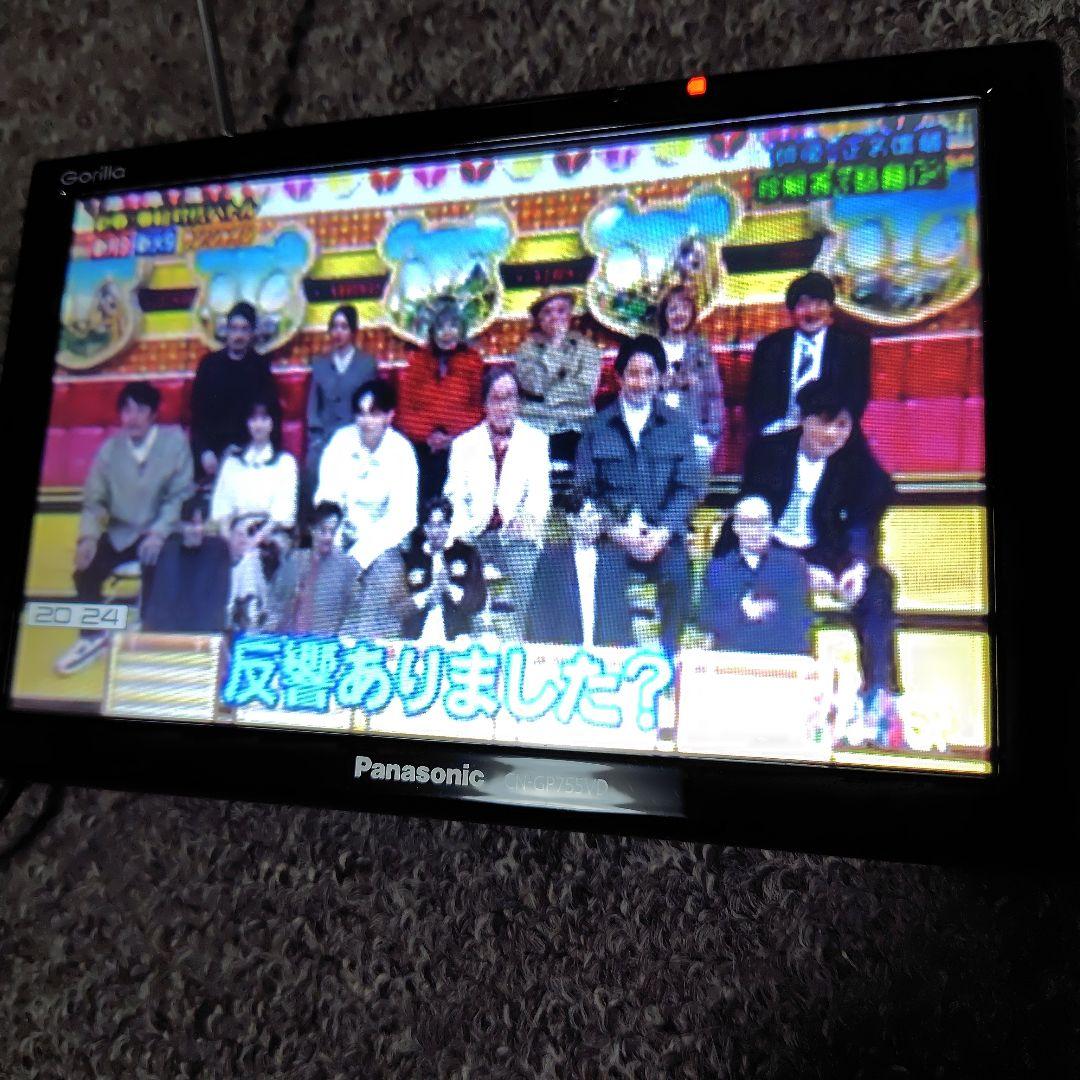 美品♦2021年地図♦７インチ　Panasonic ゴリラCN-GP755VD