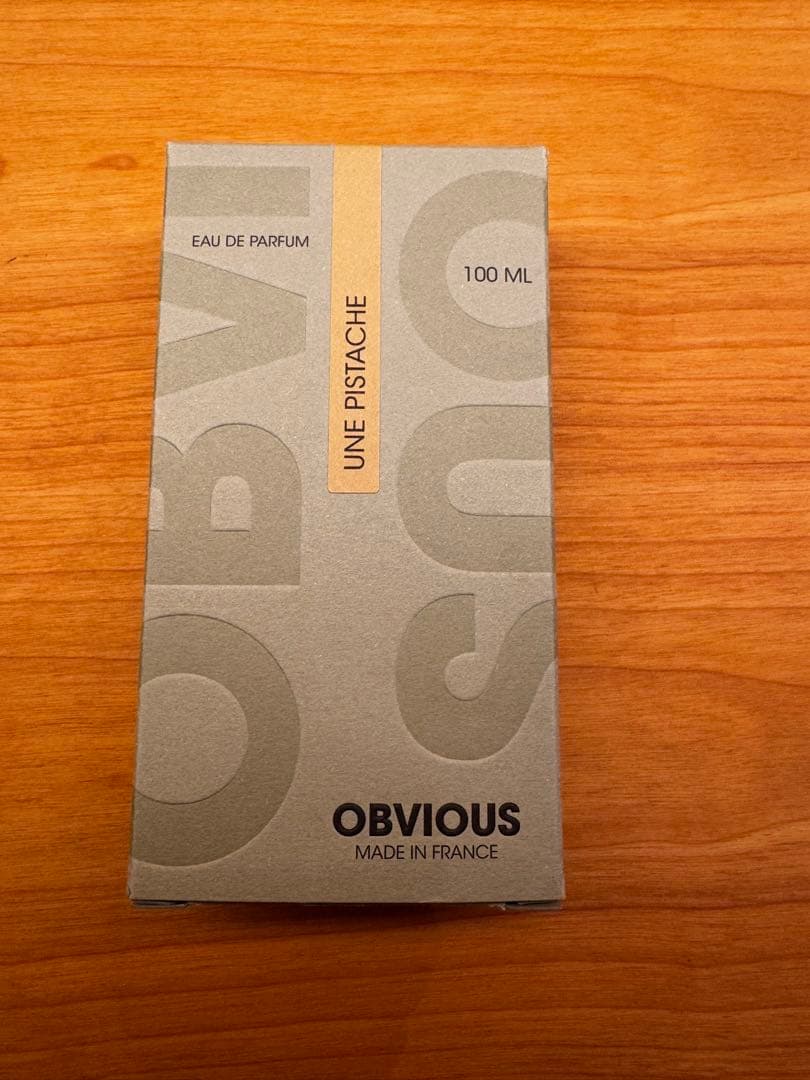 OBVIOUS UNE PISTACHE 100ML 香水ユヌピスターシュ