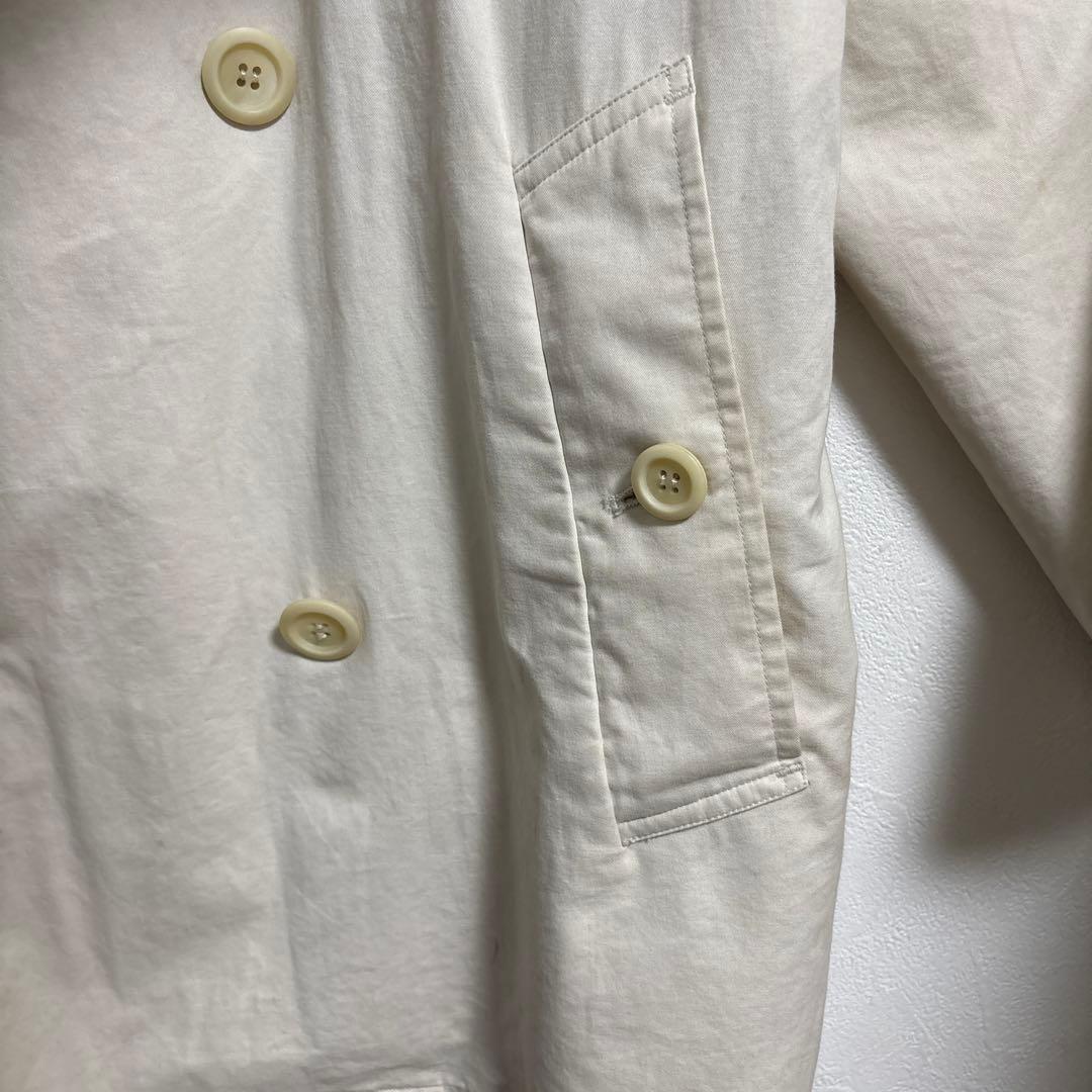 90s イッセイミヤケ　コットンレーベル　ピーコート　予備ボタン付