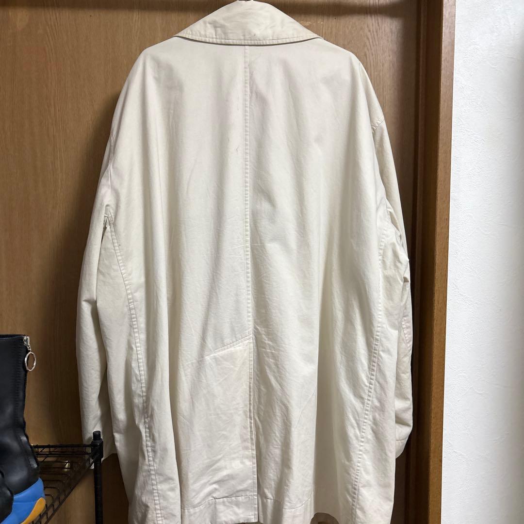 90s イッセイミヤケ　コットンレーベル　ピーコート　予備ボタン付