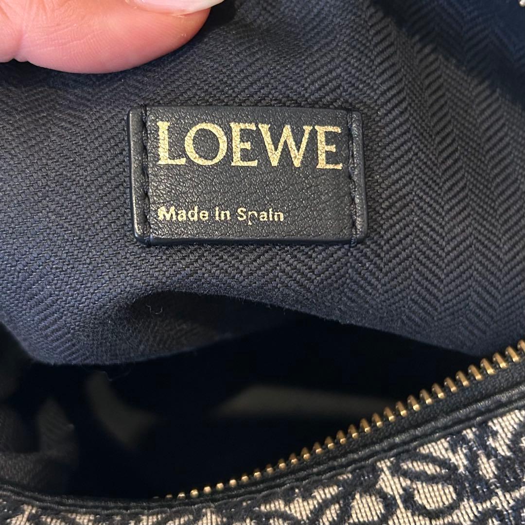 LOEWE キュービィ スモール アナグラムジャカード