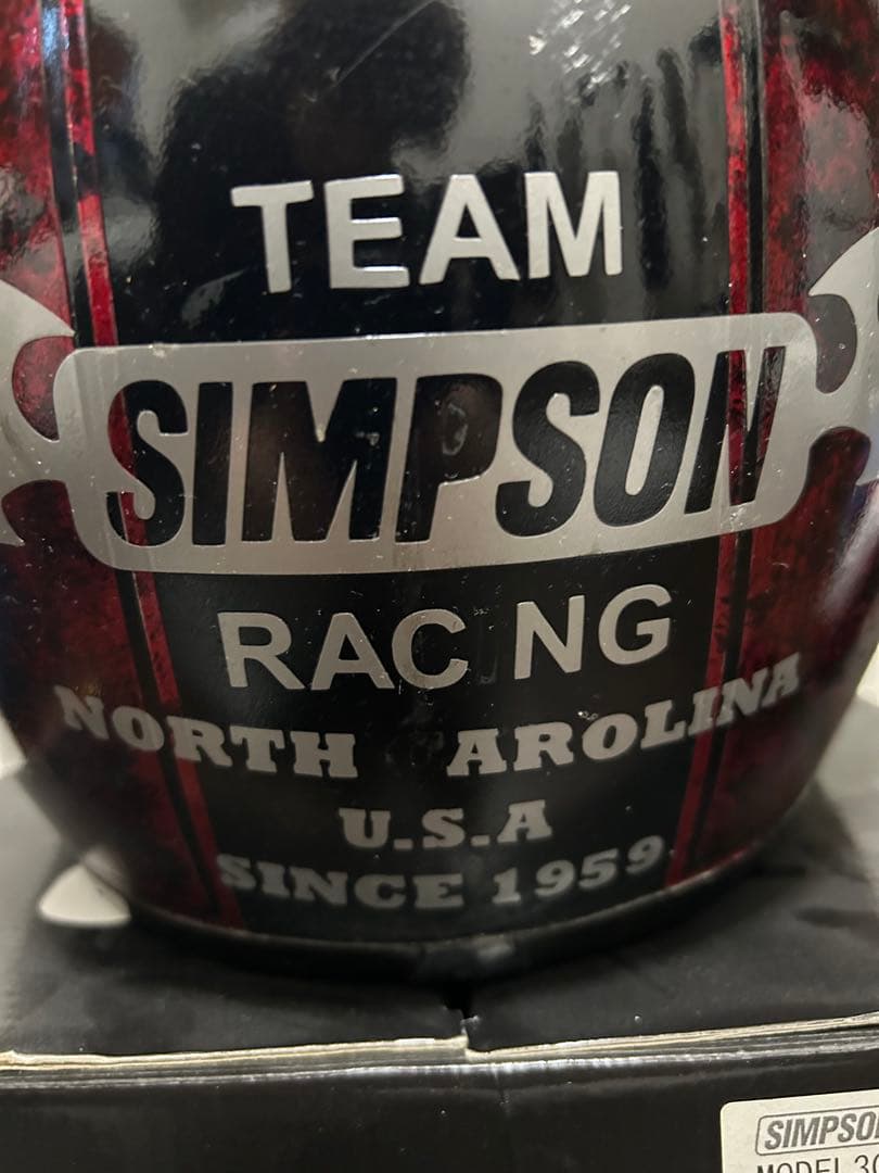 simpson m30 ヘルメット　カスタムペイント