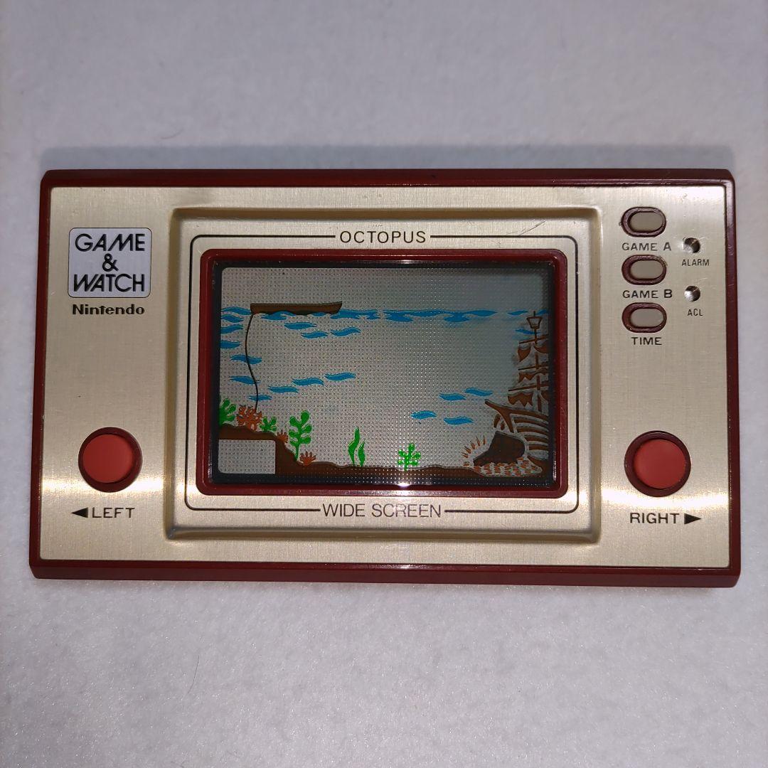 ゲーム＆ウォッチ ワイドスクリーン　オクトパス