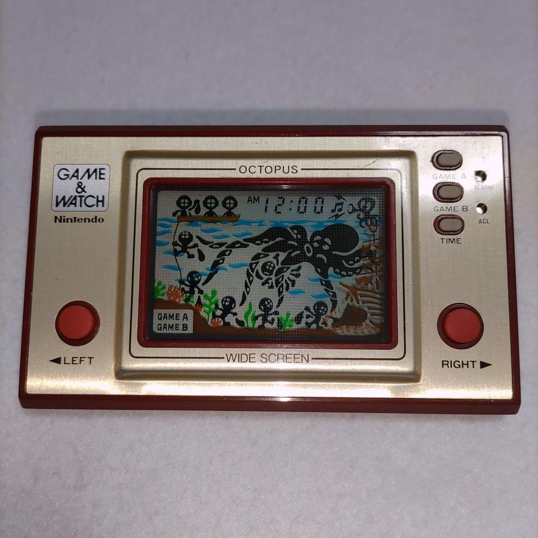 ゲーム＆ウォッチ ワイドスクリーン　オクトパス