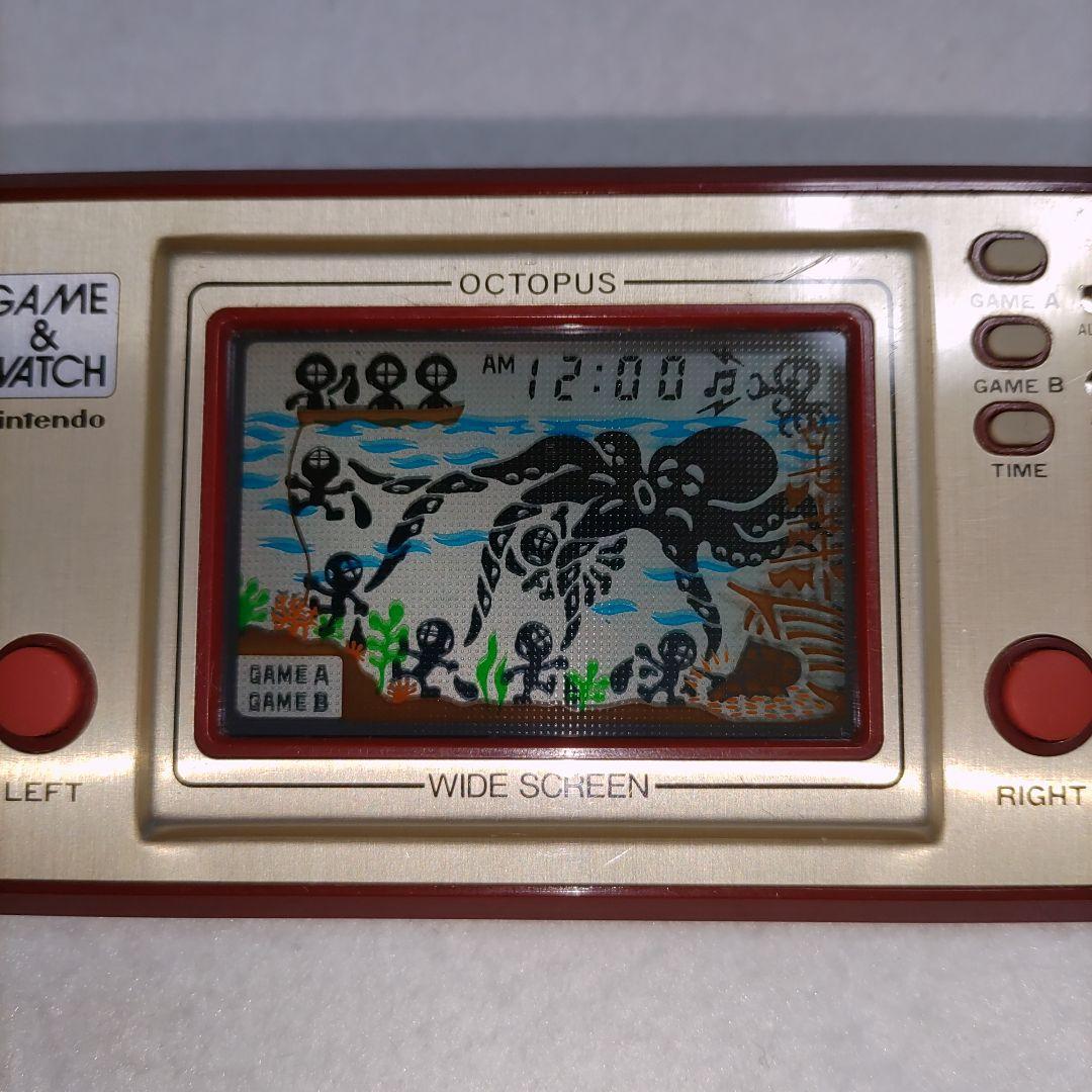 ゲーム＆ウォッチ ワイドスクリーン　オクトパス