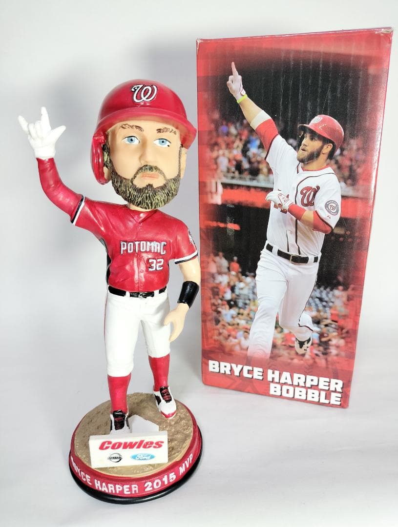ブライス・ハーパー／”MVP” ボブルヘッド人形 (ポトマック・ナショナルズ))