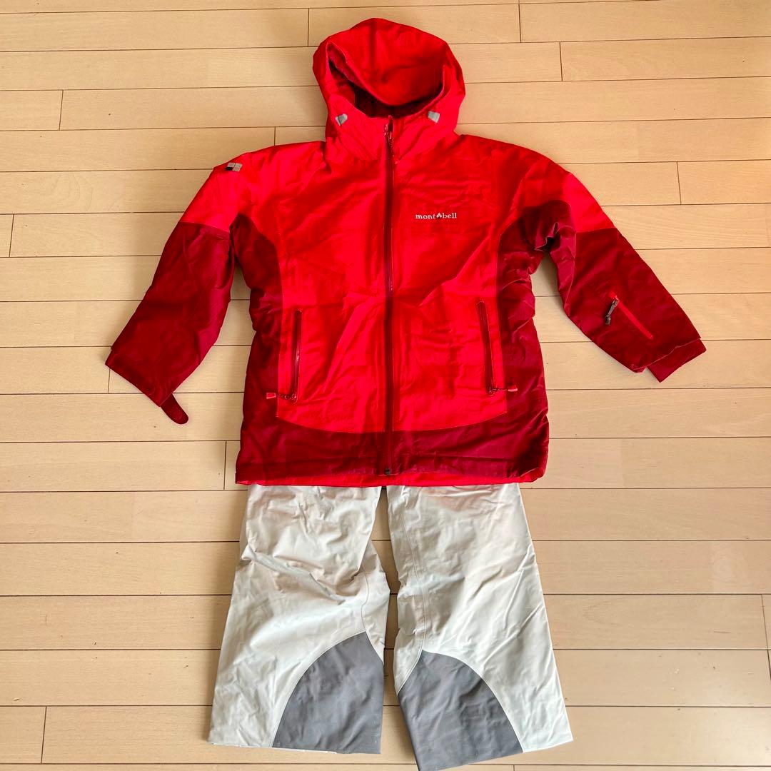 【即日配送＆送料無料】 montbell スキーウェア サイズ140
