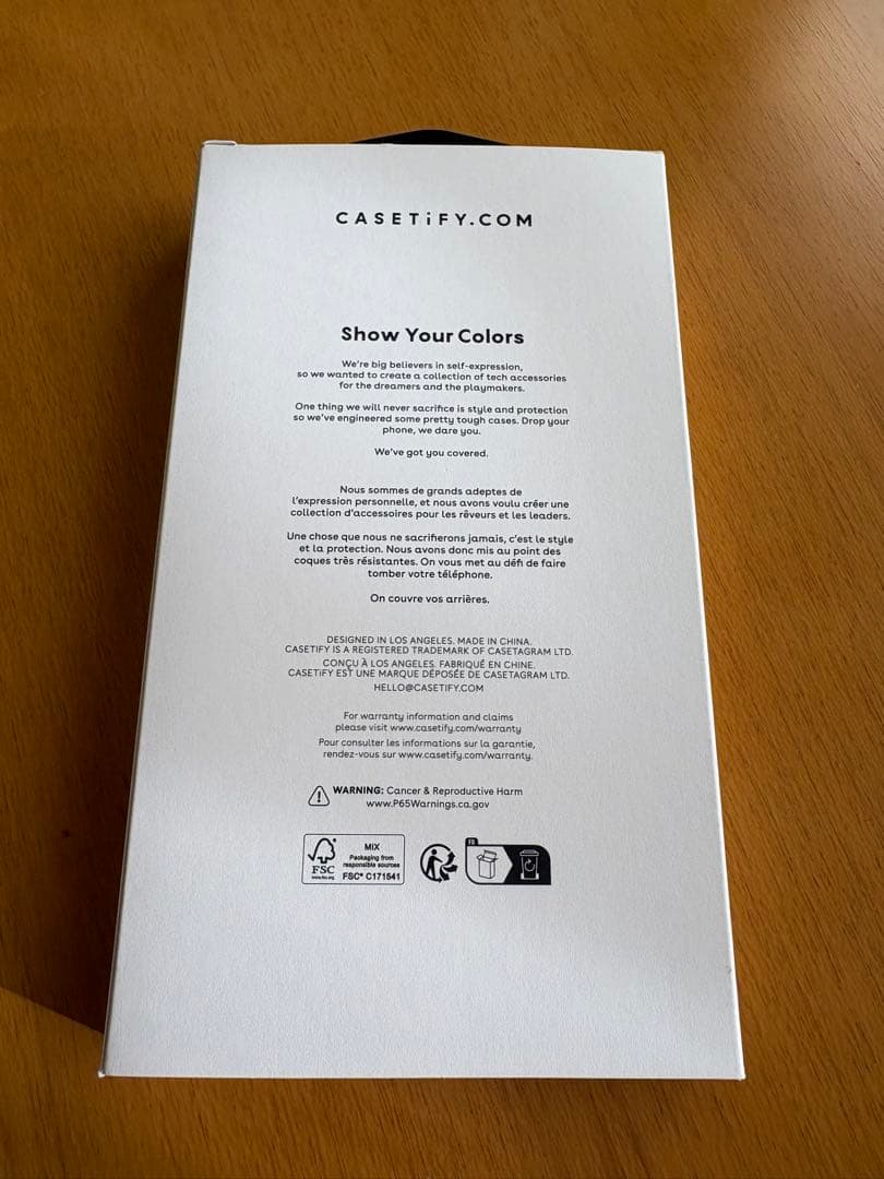 ケースティファイ CASETIFY クリアケースMagSafe iPhone16