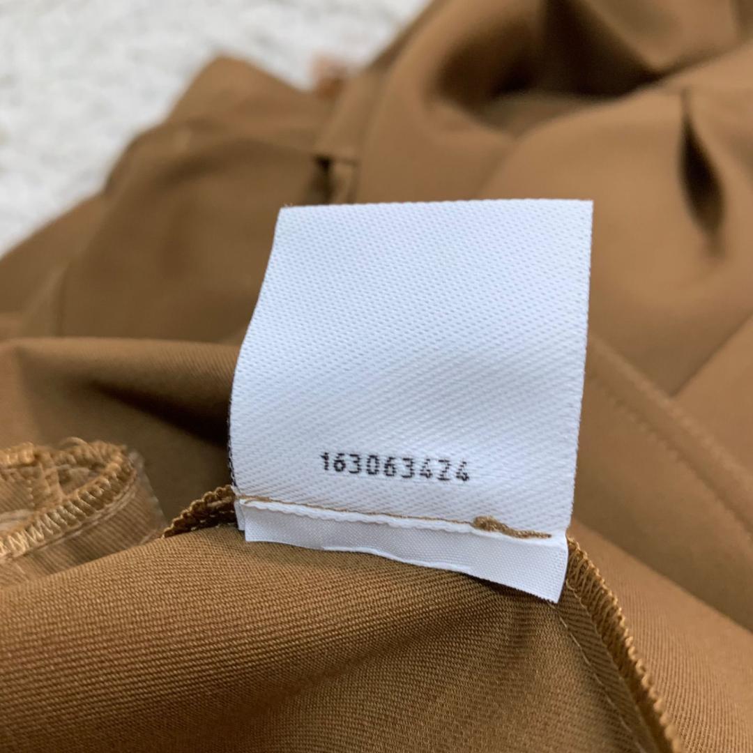 17529✨24年 マックスマーラ ジャンプスーツ ウール 36 S ブラウン