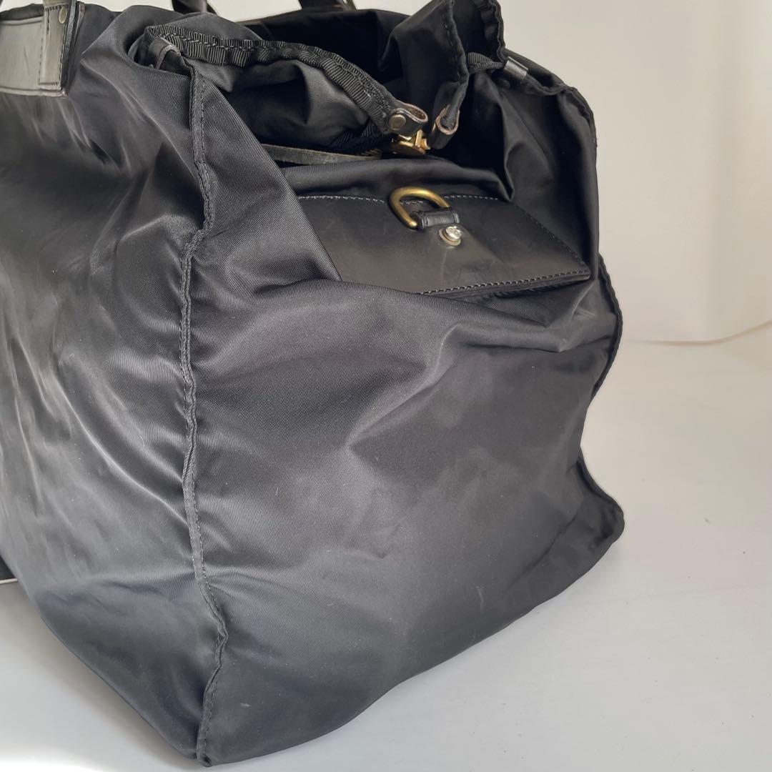 ✨️未使用レベル✨️ Felisi P3 ボストン　ナイロン　レザー　　黒