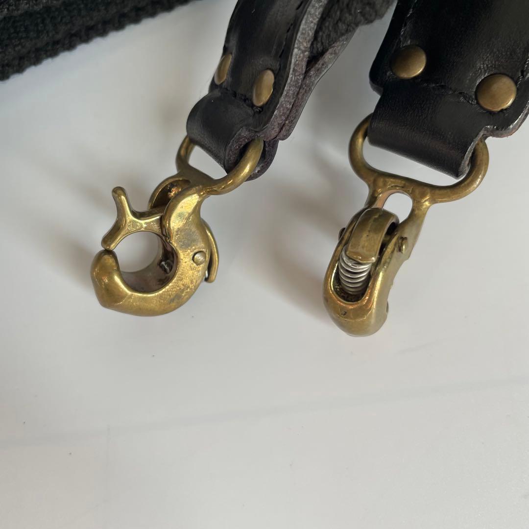 ✨️未使用レベル✨️ Felisi P3 ボストン　ナイロン　レザー　　黒