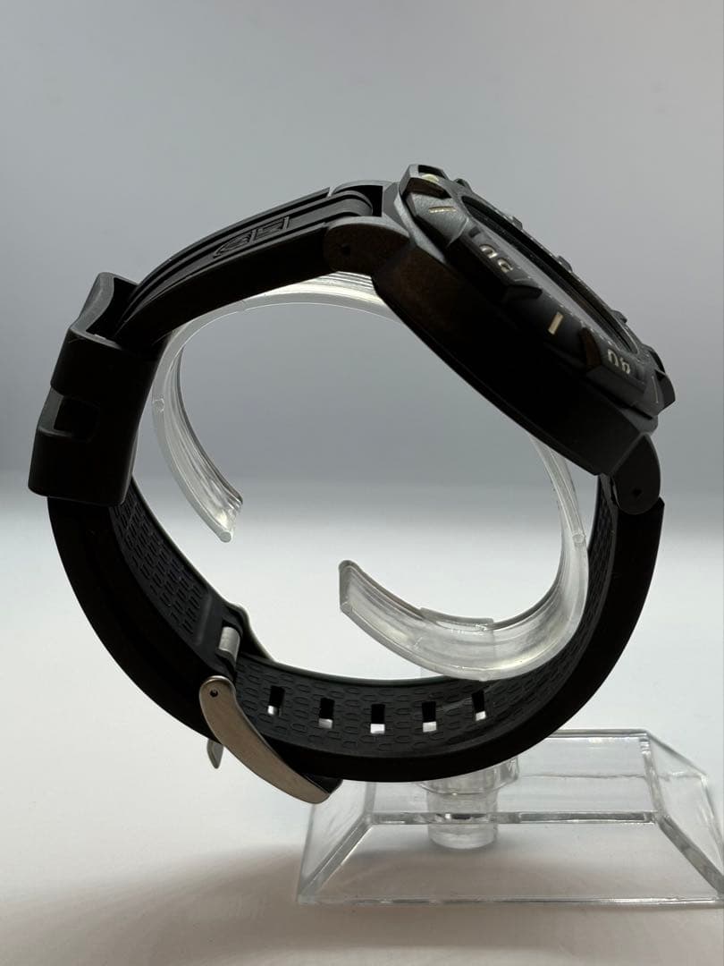 ルミノックス　腕時計　ブラック　ラバーベルト