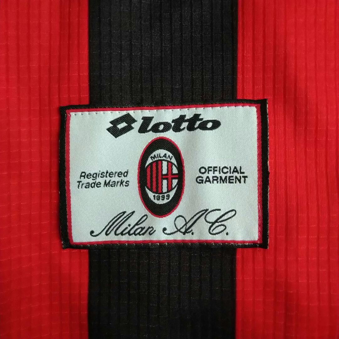 【美品】ACミラン Lotto ユニフォーム ３番 マルディーニ opel
