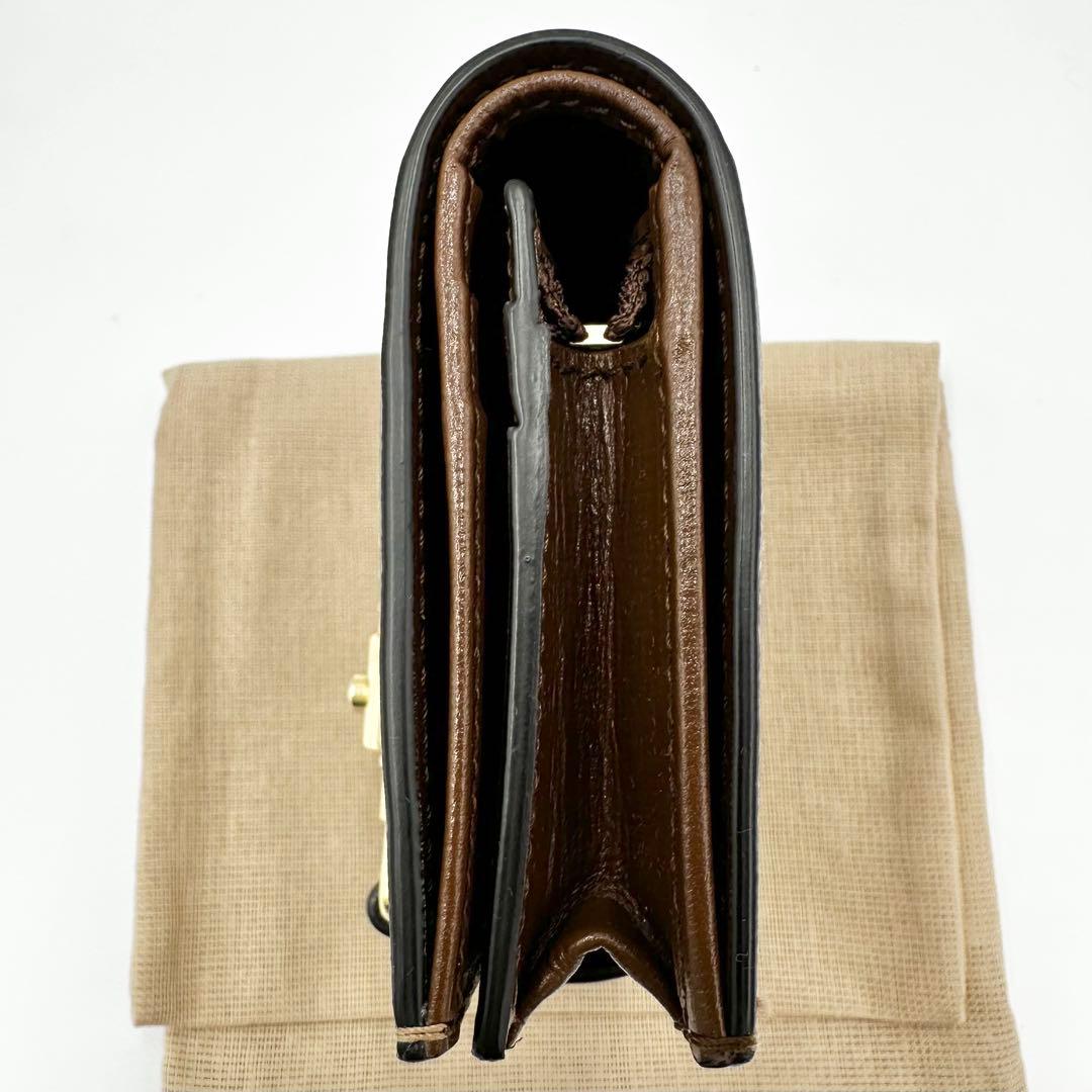 未使用 現行✨グッチ コンパクトウォレット 1961 ジャッキー シェリーライン