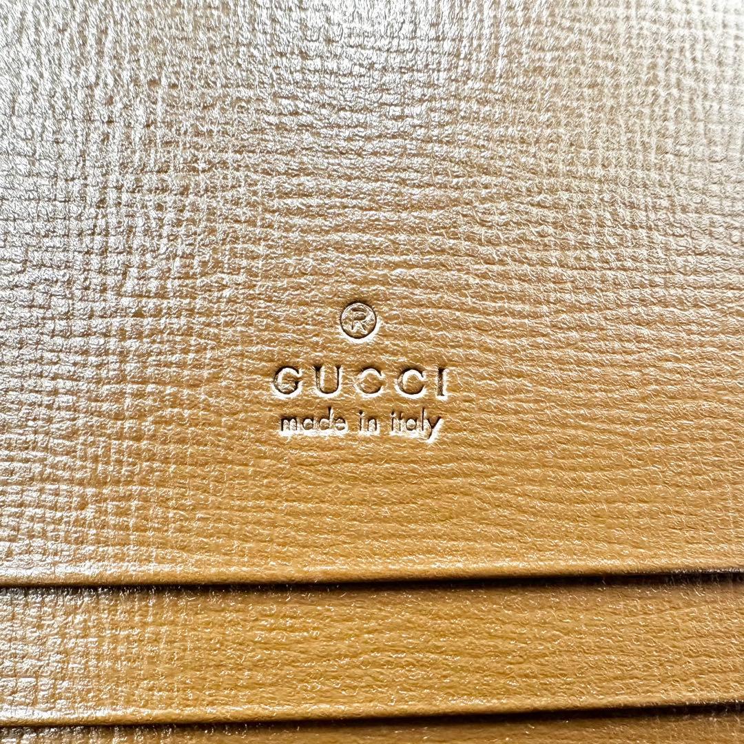 未使用 現行✨グッチ コンパクトウォレット 1961 ジャッキー シェリーライン