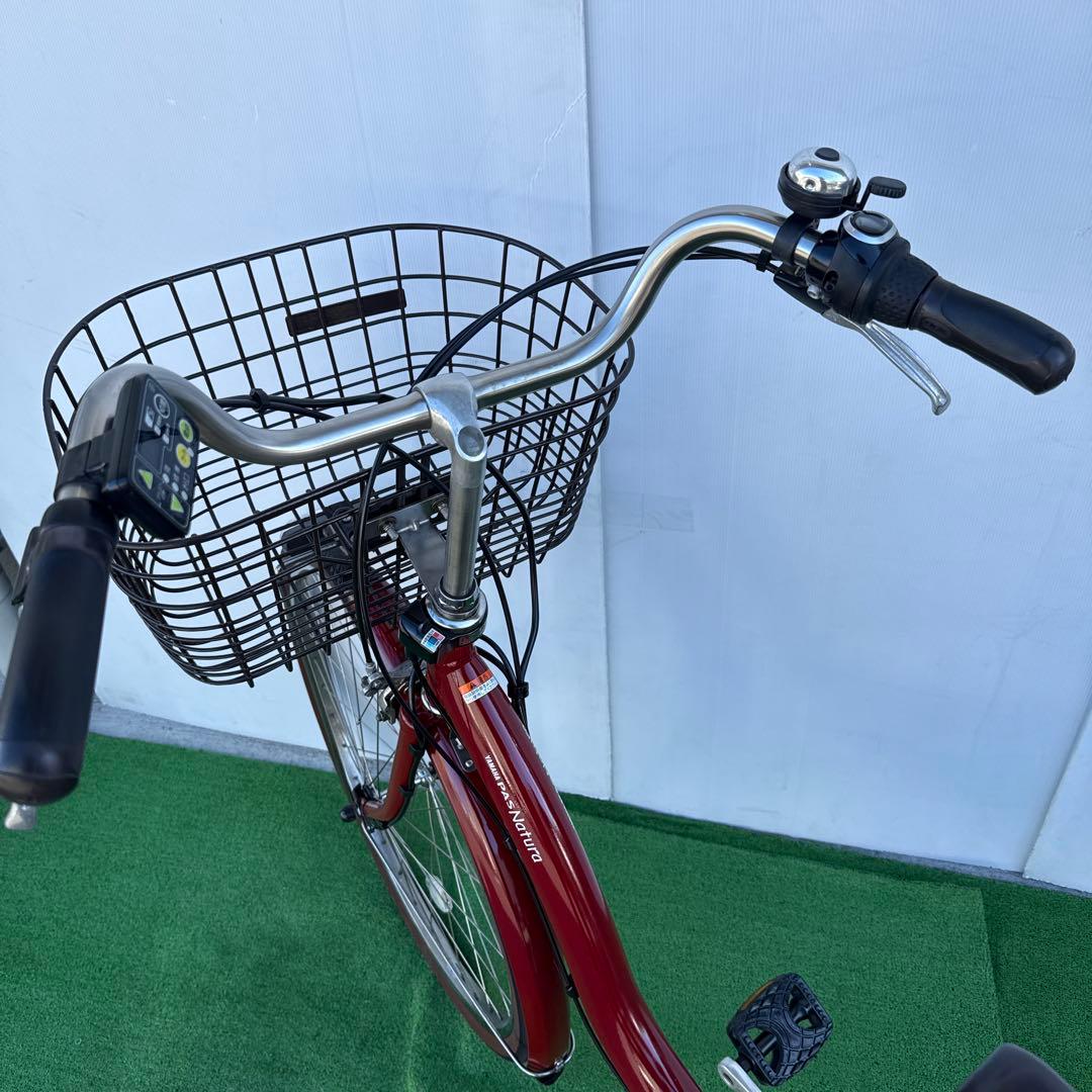 YAMAHAヤマハ電動アシスト自転車26インチ 赤