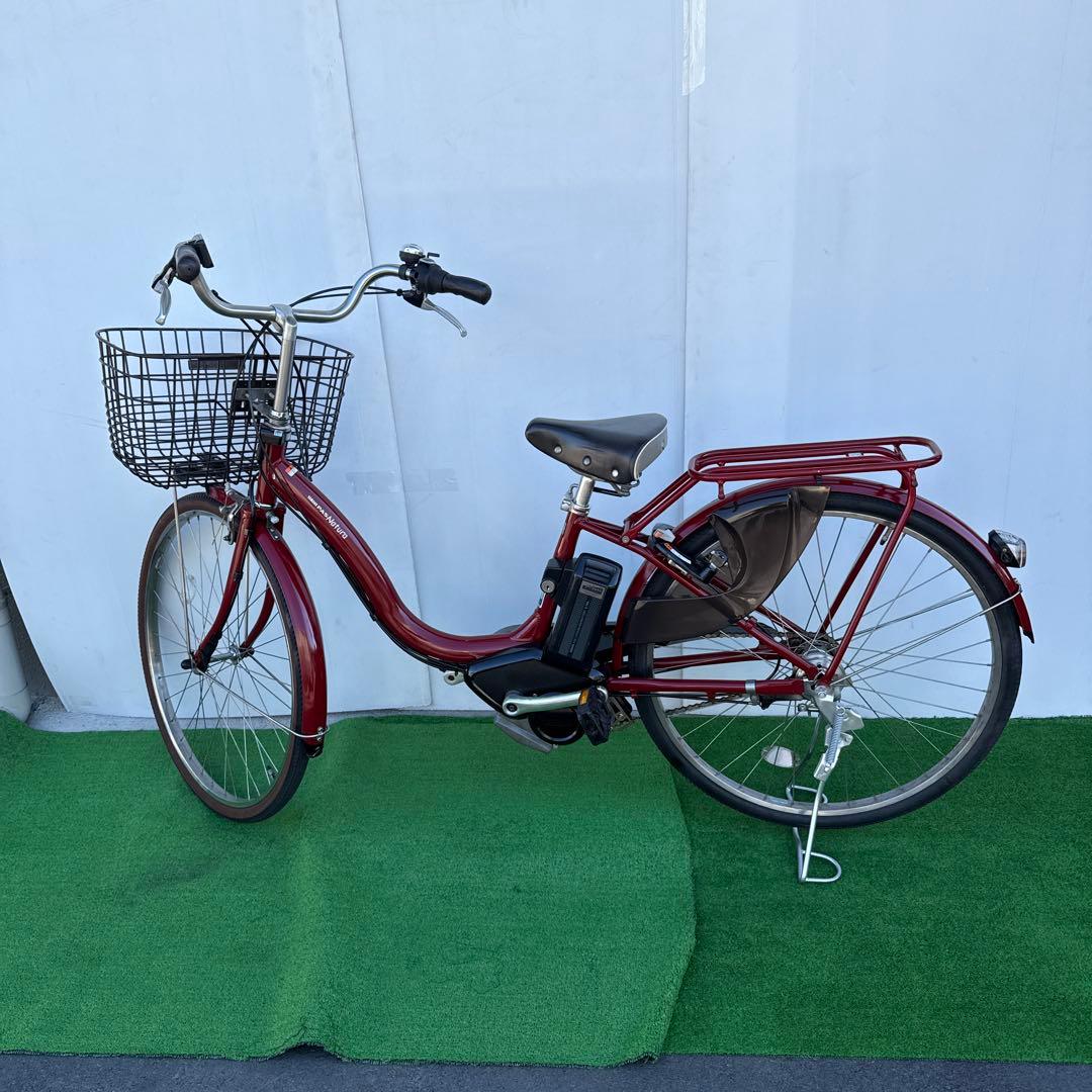 YAMAHAヤマハ電動アシスト自転車26インチ 赤