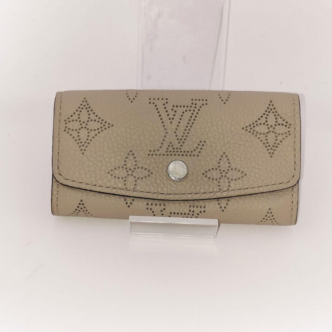 【希少美品】ルイヴィトン マヒナ ミュルティクレ4 キーケース ガレ