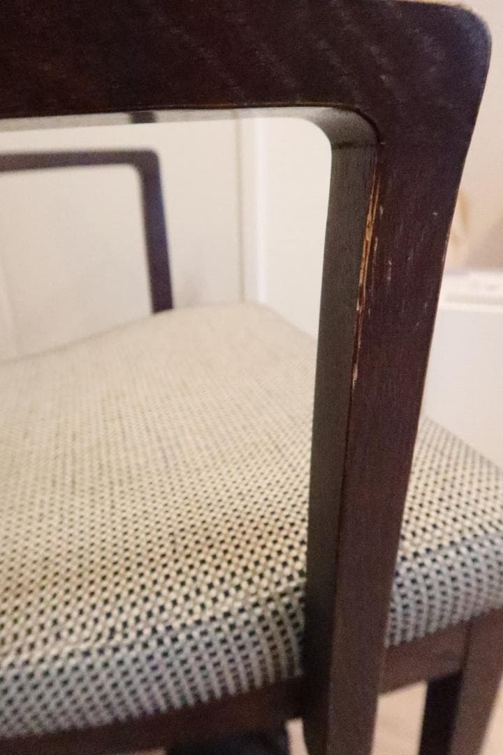 カリモク ダイニングチェアー肘付 フランシス CT7800CK ブラウン色 美品