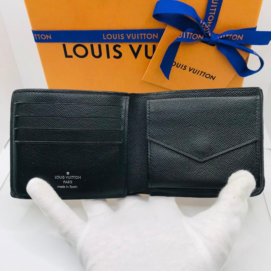 ルイヴィトン✨ダミエ グラフィット ポルトフォイユ マルコNM 二つ折り財布