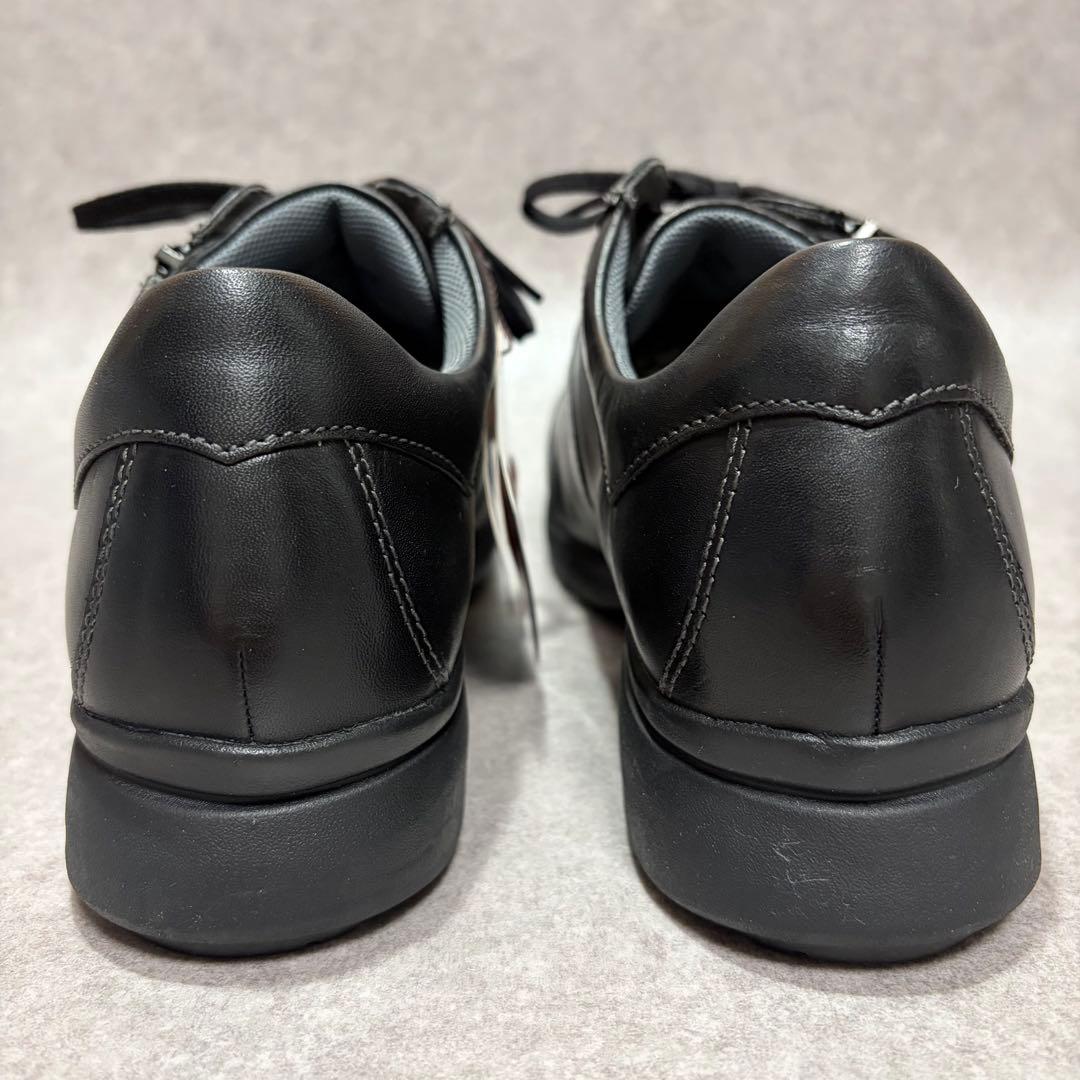 新品未使用⭐︎ペダラ アシックス スニーカー サイドジップ ブラック 24cm