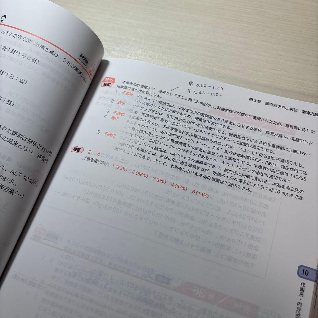 薬学ゼミナール第110回薬剤師国家試験対策参考書 青本・青問全巻セット 表紙付き