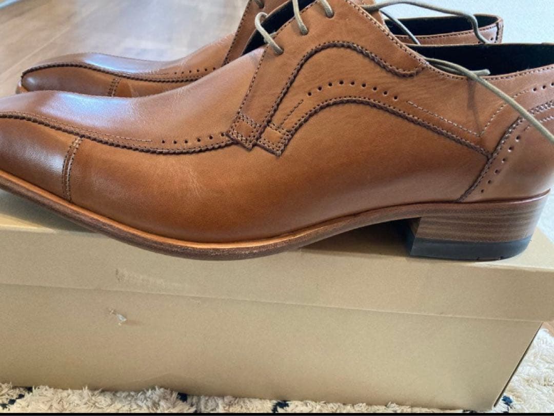 KATHARINE HAMNETT ドレスシューズ 26.5cm ブラウン