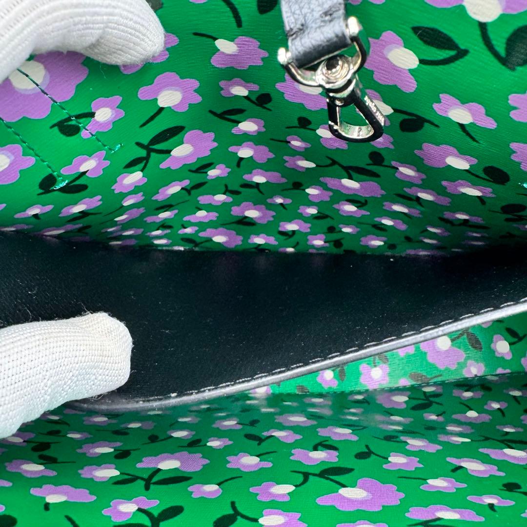美品✨kate spade トートバッグ　ブラック　オールレザー　A4収納可能