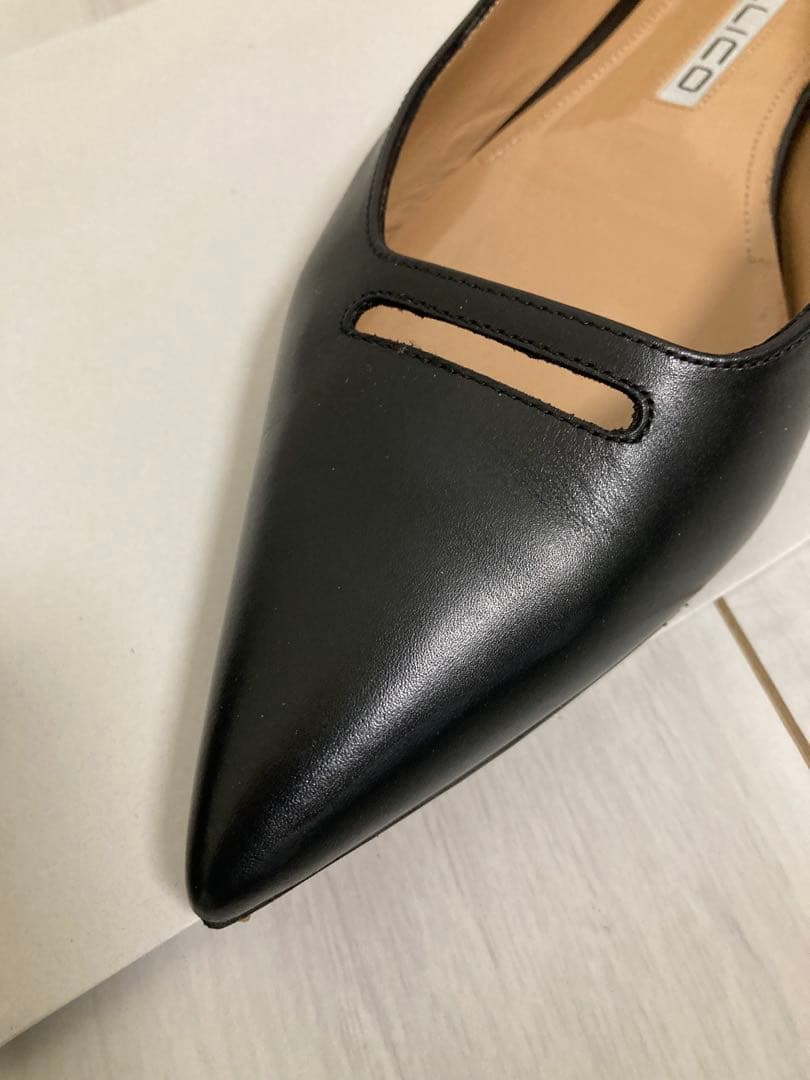 【Love.0113】PELLICO ブラック ポインテッドトゥ