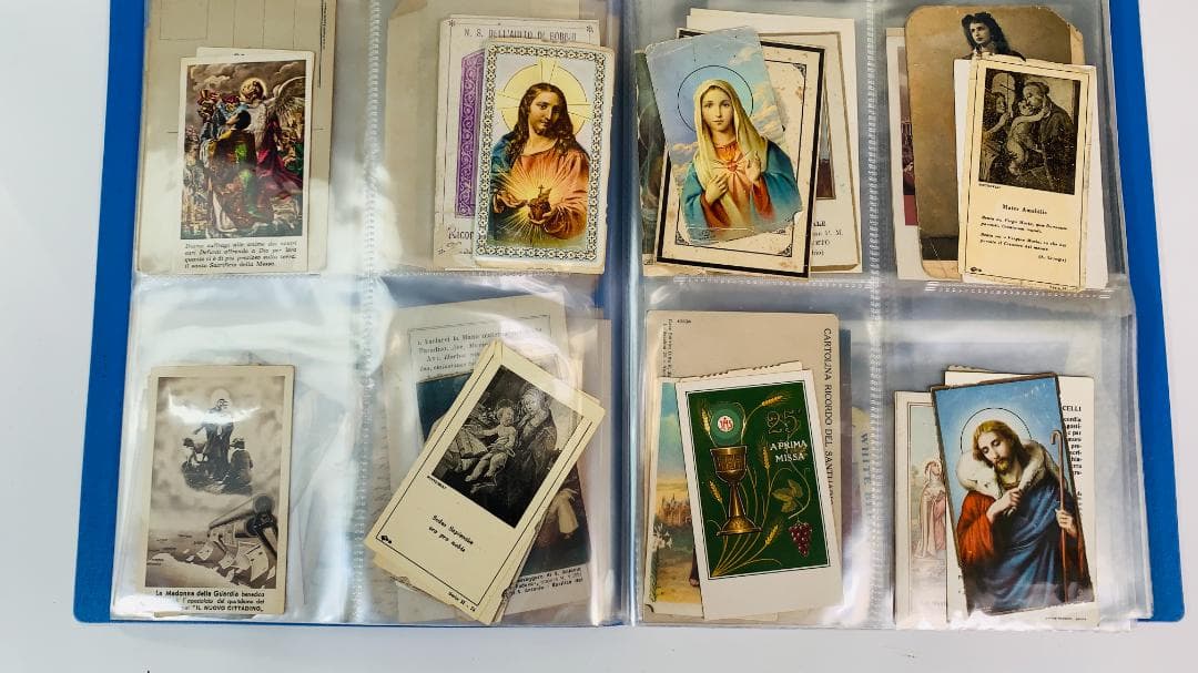 2000年◆収集された多様なアートカード・宗教的ヴィンテージカードセット