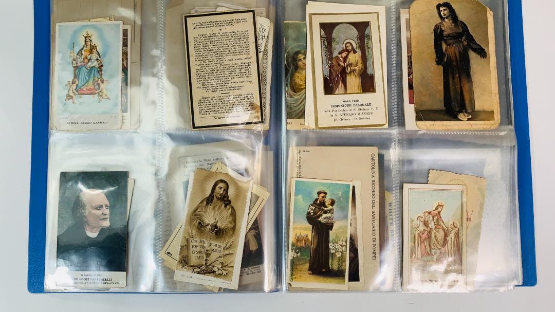 2000年◆収集された多様なアートカード・宗教的ヴィンテージカードセット