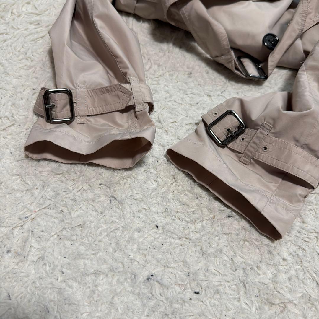 極美品　Lサイズ相当 バーバリーロンドン ダブルトレンチコート　メガチェック