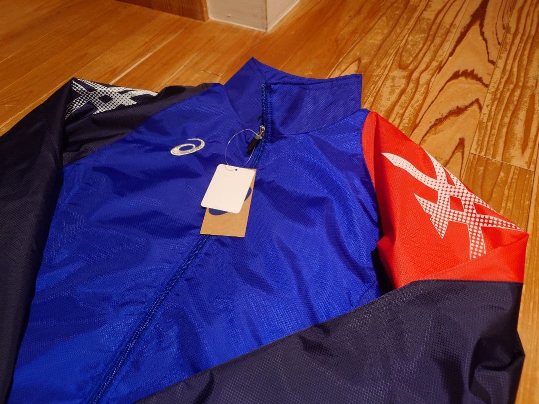 アシックス　オーダーメイドウィンドブレーカー　上下セット