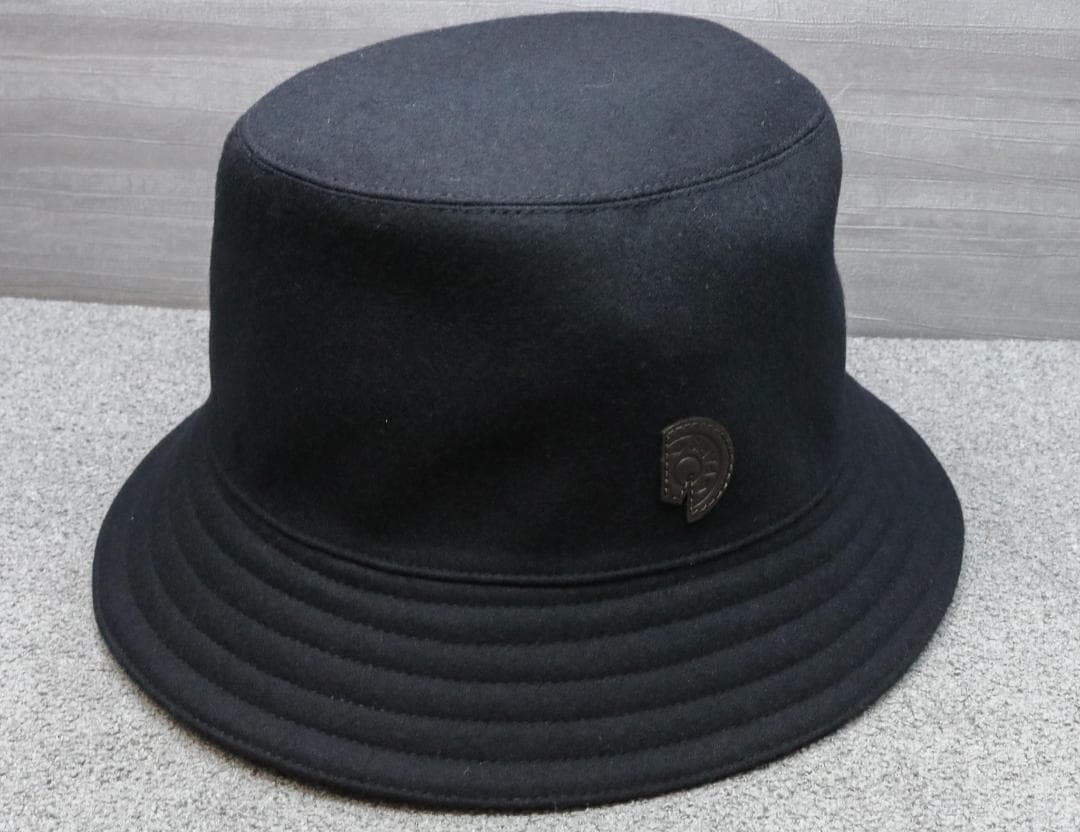 タグ付 未使用　エルメス フレッド バケットハット 57 クルー カルーゼル