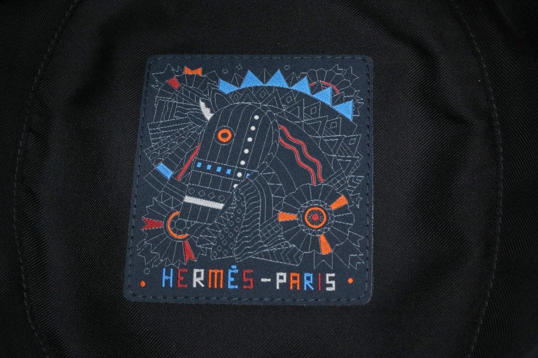 タグ付 未使用　エルメス フレッド バケットハット 57 クルー カルーゼル