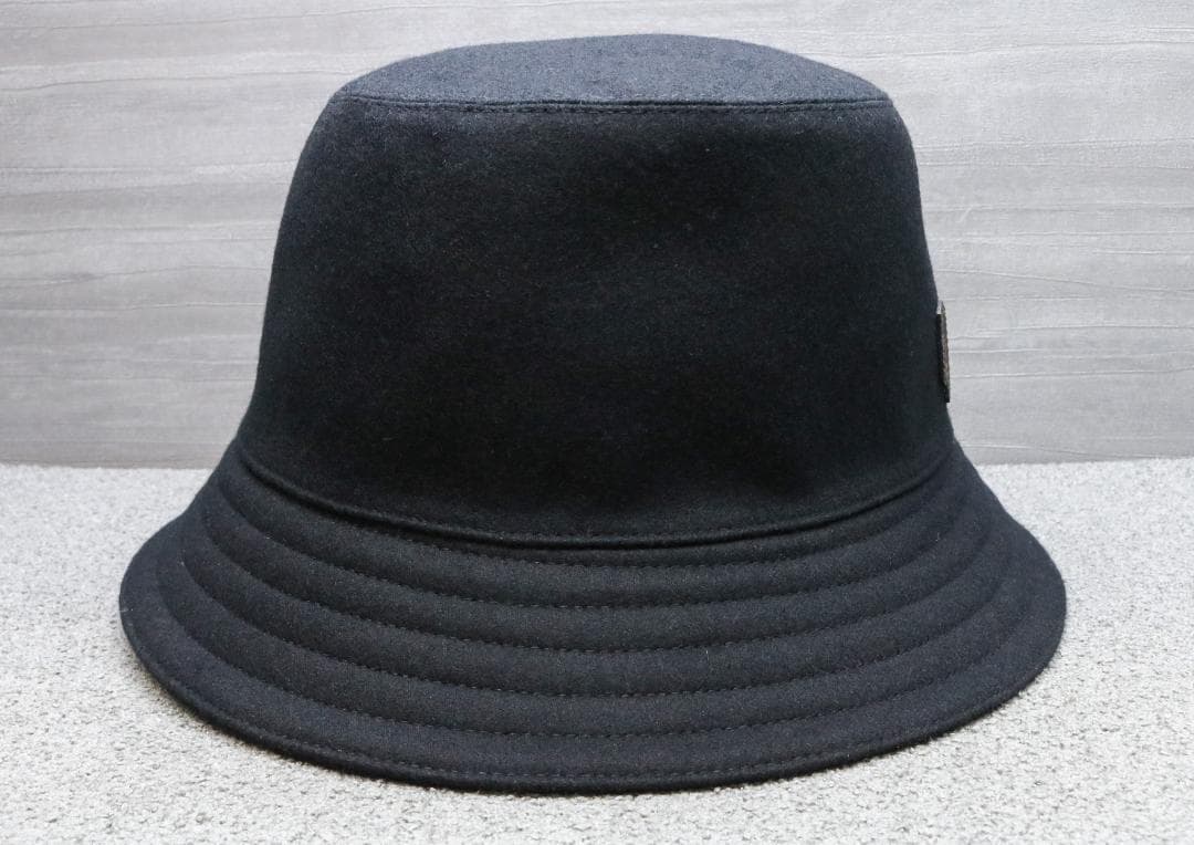 タグ付 未使用　エルメス フレッド バケットハット 57 クルー カルーゼル