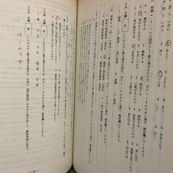青本　早稲田大学　教育学部　文科系　文系　33年分　駿台予備学校