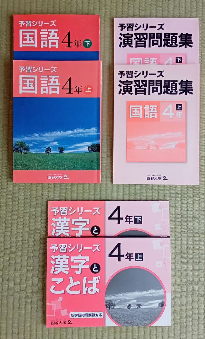 【書込無！夏休みにゼヒ！】四谷大塚 ４年 予習シリーズ 演習問題集他 国算理社