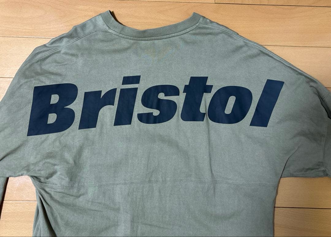 FCRB BIG LOGO L/S BAGGY TEE 長袖 バギー サイズL